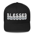 Blessed White/Gray Trucker Cap