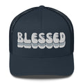 Blessed White/Gray Trucker Cap