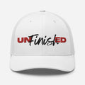 Red Unfinished Trucker Cap