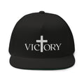 Victory White Flat Bill Cap