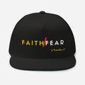 Faith over Fear Flat Bill Cap