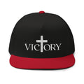 Victory White Flat Bill Cap