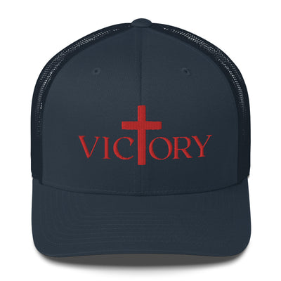 Victory Red Trucker Cap