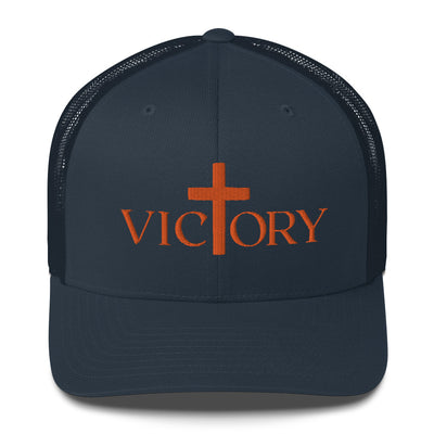 Victory Orange Trucker Cap