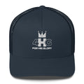 4HG White Trucker Cap