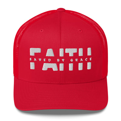 Saved By Grace Trucker Cap