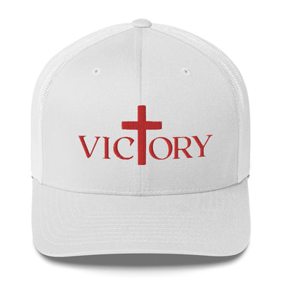 Victory Red Trucker Cap