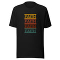 Multi-Color Faith Unisex T-shirt