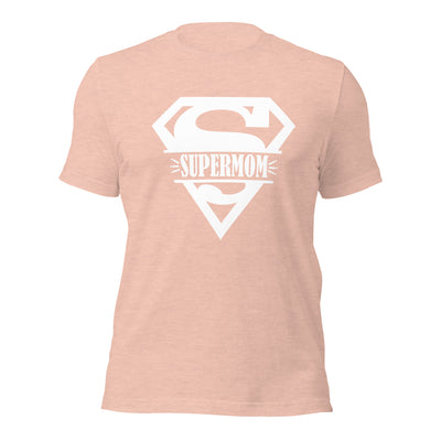 Supermom T-shirt White Logo