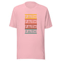 Multi-Color Faith Unisex T-shirt