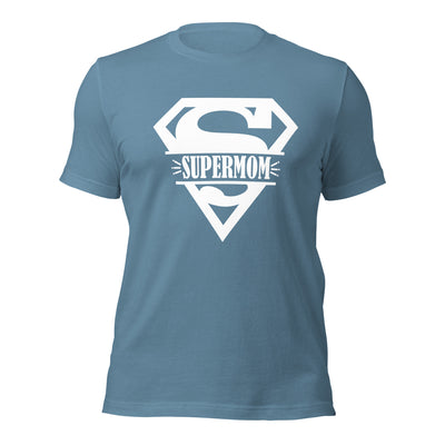 Supermom T-shirt White Logo