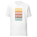 Multi-Color Faith Unisex T-shirt