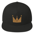 Crown Gold Flat Bill Cap