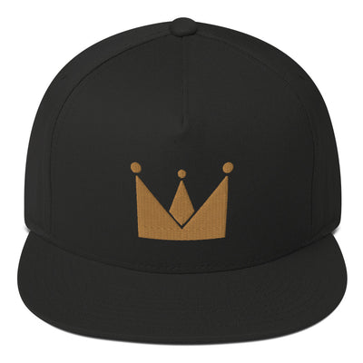 Crown Gold Flat Bill Cap