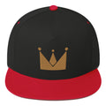 Crown Gold Flat Bill Cap
