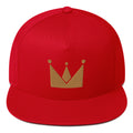 Crown Gold Flat Bill Cap