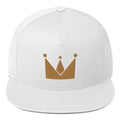 Crown Gold Flat Bill Cap