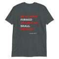 No Weapon Red Unisex T-Shirt