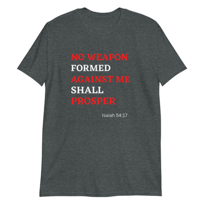 No Weapon Red Unisex T-Shirt