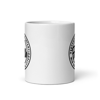 White glossy mug - 4HG For His Glory Apparel