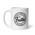 White glossy mug - 4HG For His Glory Apparel