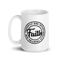 White glossy mug - 4HG For His Glory Apparel