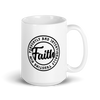 White glossy mug - 4HG For His Glory Apparel